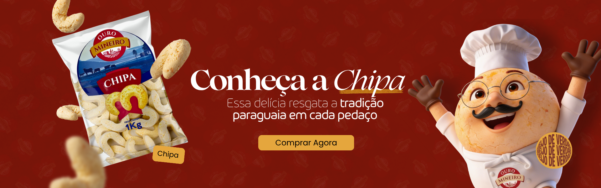 Chipa Ouro Mineiro 1kg